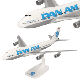 Herpa Snap-fit Pan Am Boeing 747-100 N601BN Scale 1/250 614153