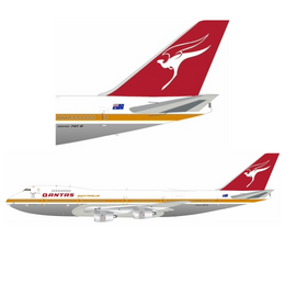 Inflight 200 Qantas "'Koala Express" Boeing 747-257B VH-ECB Polished Scale 1/200 IF742QF0824P