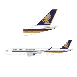 Panda Model Singapore Airlines Airbus A350-941 9V-SGG Scale 1/400 52407
