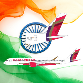 Gemini Jets Air India Airbus A350-900 VT-JRH Scale 1/400 GJAIC2254