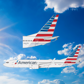 Inflight 200 American Airlines Boeing 737-8 MAX  N341TR Scale 1/200 IF738AA0824