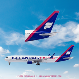 JC Wings Icelandair Cargo Boeing 767-300ER TF-ISH  Scale 1/400  XX40176