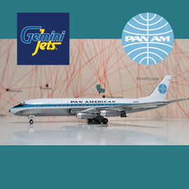 Gemini Jets Pan American Douglas DC-8 Series 33 N809PA Scale 1/400 GJPAA1337