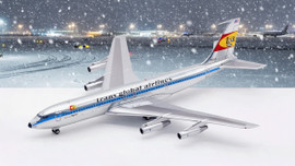 WB Models, Trans Global Airlines, Boeing 707-300, N324F, Scale 1/200, B-707-AIRPORT-55-P