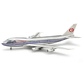 WB Models COLUMBIA "Airport 75" Boeing 747-100 N9675 Scale 1/200 B-741-AIRPORT75-50-P
