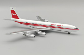 Inflight 200 Trans World Airlines Boeing 707-331B TWA, N18710  With Stand Scale 1/200 IF707TW0625