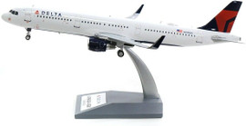 J Fox Models Delta Air Lines Airbus A321-211 N359DN with Stand Scale 1/200 JFA321007