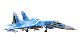 Witty Sky Guardians Ukrainian Air Force Sukhoi Su-27 Flanker Scale 1/72 WTW72014-03 Witty Sky Guardians Ukrainian Air Force Sukhoi Su-27 Flanker Scale 1/72 WTW72014-03