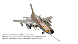 HobbyMaster North American F-100D Super Sabre United States Air Force 56-3000/FW Named Triple Zilch 20 TFW, RAF Wethersfield Essex, England, 1957 Scale 1/72 HA2103 HobbyMaster North American F-100D Super Sabre United States Air Force 56-3000/FW Named Triple Zilch 20 TFW, RAF Wethersfield Essex, England, 1957 Scale 1/72 HA2103