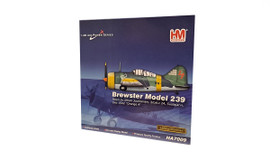HobbyMaster, Brewster Model 239, 3/LeLv 24, Orange 4, 1942, Scale 1/48, HA7009 HobbyMaster, Brewster Model 239, 3/LeLv 24, Orange 4, 1942, Scale 1/48, HA7009