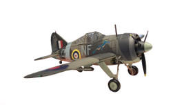 HobbyMaster, Brewster B-339E “Buffalo”, No.448 Squadron RNZAF, Singapore, Late 1941, Scale 1/48, HA7002 HobbyMaster, Brewster B-339E “Buffalo”, No.448 Squadron RNZAF, Singapore, Late 1941, Scale 1/48, HA7002