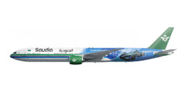 WB Models 1/200 Saudi Arabian Airlines Boeing 777-300ER HZ-AK43 “Formula E 2024” B-773-HZ-AK43. Detailed diecast special livery model with stand. WB Models 1/200 Saudi Arabian Airlines Boeing 777-300ER HZ-AK43 “Formula E 2024” B-773-HZ-AK43. Detailed diecast special livery model with stand.