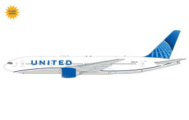 Gemini Jets, Boeing 777-200ER, United Airlines, N798UA, Flaps/Slats Extended, Scale 1/400, GJUAL2230F Gemini Jets, Boeing 777-200ER, United Airlines, N798UA, Flaps/Slats Extended, Scale 1/400, GJUAL2230F