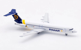 WB Models Ryanair BAC 1-11-531FS One-Eleven EI-CCU With Stand Scale 1/200 WB111RYANCU
