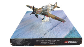 Corgi Aviation Archive, Hawker Hurricane Mk.I, Sqn Ldr Douglas Bader, RAF No.242 Squadron, Battle of Britain, Scale 1/72, AA32004 Corgi Aviation Archive, Hawker Hurricane Mk.I, Sqn Ldr Douglas Bader, RAF No.242 Squadron, Battle of Britain, Scale 1/72, AA32004