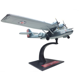 Atlas Amercom 1:144 Consolidated PBY-5A Catalina in classic 1942 U.S. Navy colours (Die-Cast Model Aircraft)