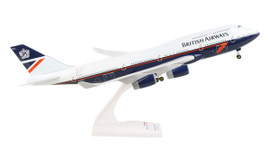 Skymarks British Airways Landor Boeing 747-400 G-BNLY 100 year anniversary G-BNLY with stand Scale 1/200 SKR1030A