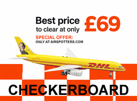 WB Models DHL Air Boeing 757-28A(PCF) G-DHKK With Stand – Limited to 100 Pieces – Scale 1/200 752-HKK