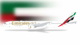 Gemini 200 Emirates Boeing 777-300ER A6-EQH Scale 1/200 G2UAE1441