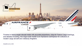 Gemini 200 Air France Cargo Boeing 777F Optional Doors Open/Closed Configuration F-GUOC Scale 1/200 G2AFR1183