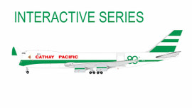 JC Wings Cathay Pacific Boeing 747-8F “80th Anniversary Livery” B-LJE Scale 1/400 – Interactive Series