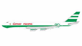 JC Wings 1/400 Boeing 747-8F Cathay Pacific 80th Anniversary B-LJE diecast model aircraft