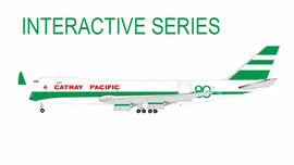 JC Wings Cathay Pacific Boeing 747-8F “80th Anniversary Livery” B-LJE Scale 1/200 – Interactive Series