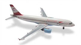 AeroClassics 1/400 Austrian Airlines Airbus A320-200 OE-LBU, pre-loved in original box (Model Aircraft)