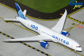Gemini Jets 1:400 Boeing 787-9 United Airlines N61101 100 Years (Model Aircraft)