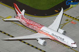 Gemini Jets 1:400 Qantas Boeing 787-9 Dreamliner VH-ZND Yam Dreaming livery (Model Aircraft)