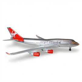 Virgin Atlantic Boeing 747-400 G-VFAB 1/400 model aircraft