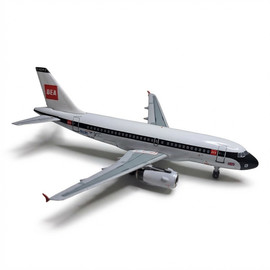 AeroClassics 1/400 Airbus A319 British Airways G-EUPJ BEA heritage livery model aircraft
