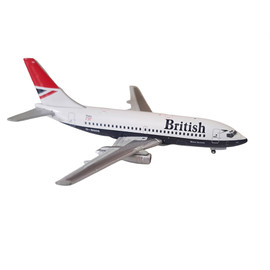 Aeroclassics 1:400 Boeing 737-236 Adv British Airways BRITISH livery G-BGDS diecast model aircraft