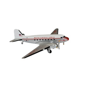Aeroclassics 1:400 Douglas DC-3 BEA G-ALXN diecast model aircraft