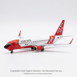 Inflight-200-NSW-Rural-Fire-Service-Boeing-737-3H4-N138CG-1-200-IF733RFS138CG-model-aircraft