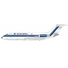 Inflight 200 Eastern Air Lines McDonnell Douglas DC-9-14 N8912E in 1/200 scale, reference IF914EA1124, with display stand.
