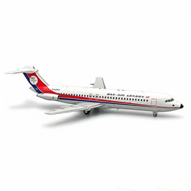 Inflight 200 1/200 BAC 111-515FB Dan-Air London G-AZPZ diecast model aircraft.