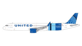 GeminiJets 1/400 United Airlines Airbus A321neo N94750 Coastliner Model Aircraft