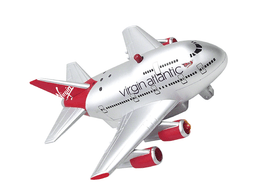 Virgin fun plane with lights and sound