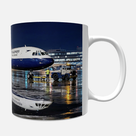 Past Wings and Future Skies British Airways Standard VC-10. Ceramic Mug – 11oz