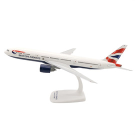 Premier Portfolio 1/250 Boeing 777-200 British Airways Chatham Dock colours snap-fit model aircraft SM777-64