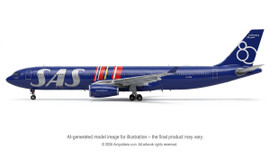 Inflight 200 Scandinavian Airlines SAS Airbus A330-343 LN-RKR 1:200 IF333SK0626-AI