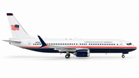 GeminiJets USAF Boeing 737 MAX 8 BBJ N471US 1/400 model
