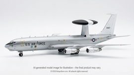 InFlight 200 United States Air Force Boeing EC-137D Sentry second prototype 71-1407 in its polished 1972 finish.