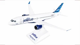 Skymarks Jet Blue Airbus A220 Scale 1/100 SKR1036