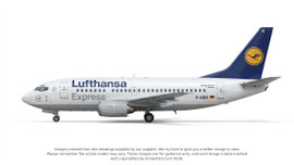 J-Fox Lufthansa Express Boeing 737-500 D-ABIE 1/200 model