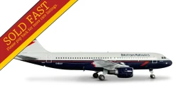 Gemini 200 1:200 British Airways Airbus A320 G-BUSF in Landor colours, reference G2BAW200.