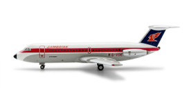 Collectors Aircraft Models 1/200 BAC One-Eleven Cambrian G-AVOE custom model CAM003 — actual model offered for sale