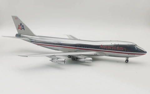 Inflight 200 American Airlines Boeing 747-123 N9666 With Stand Scale 1/200 IF741AA1122P