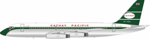 WB Models Cathay Pacific Convair CV880 VR-HGA Scale 1/200 WB-CV-880-003P a diecast model aircraft.